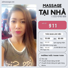 SỐ 911: MASSAGE TẠI NHÀ TPHCM