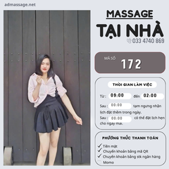 SỐ 172: MASSAGE TẠI NHÀ HÀ NỘI