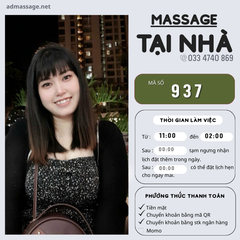 SỐ 937: MASSAGE TẠI NHÀ TPHCM