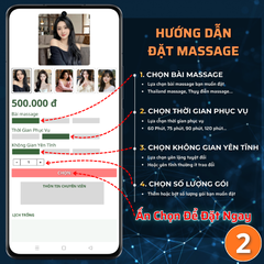 SỐ 202: MASSAGE TẬN NƠI TP HÀ NỘI (tại nhà, căn hộ, khách sạn,...)