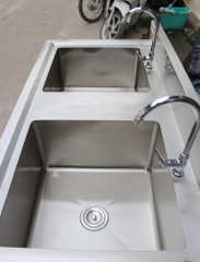 Chậu rửa công nghiệp 2 hố