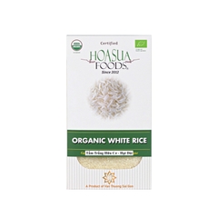 Gạo Tấm Trắng Hữu Cơ Jasmine Hoa Sữa 1kg (Loại Mới)