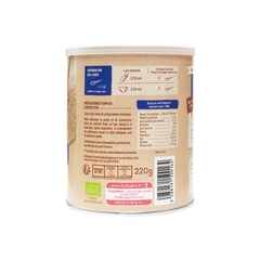Thực Phẩm Bổ Sung Bột Ăn Dặm Pha Sữa Hữu Cơ Vị Cỏ Roi Ngựa, Hoa Cam, Hoa Cúc Vitamin B1 Babybio 220g (≥ 6 tháng)