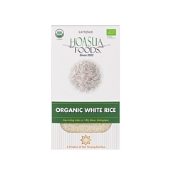Gạo Trắng Hữu Cơ Jasmine Hoa Sữa 1kg