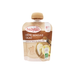 Thực Phẩm Bổ Sung Váng Sữa Hữu Cơ Cho Bé Vị Cacao Babybio 85g (≥ 8 tháng)