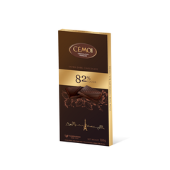 Socola Đen 82% Cacao Dạng Thanh Cémoi 100g