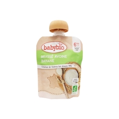 Sữa Chua Yến Mạch Hữu Cơ Cho Bé Vị Chuối Babybio 85g (≥ 6 tháng)