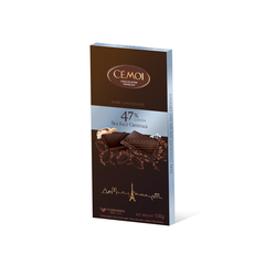 Socola Đen Vị Muối Biển 47% Cacao Dạng Thanh Cémoi 100g