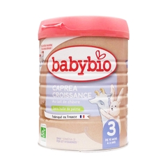 Sữa Dê Hữu Cơ Tăng Trưởng Babybio Số 3 800g (10 - 36 tháng )
