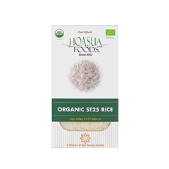 Gạo Trắng Hữu Cơ ST25 Hoa Sữa 1kg