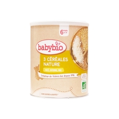 Thực Phẩm Bổ Sung Bột Ăn Dặm Pha Sữa Hữu Cơ Vị Truyền Thống Vitamin B1 Babybio 220g (≥ 6 tháng)