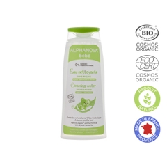 Nước Vệ Sinh Mặt Và Cơ Thể Hữu Cơ Cho Bé Không Cần Rửa Lại Alphanova 200ml