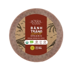 Bánh Tráng Gạo Lứt Hữu Cơ Hoa Sữa 200g