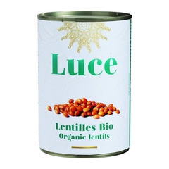 Đậu Lăng Hữu Cơ Đóng Hộp LUCE 400g