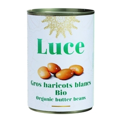 Đậu Trắng To Hữu Cơ Đóng Hộp LUCE 400g