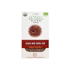 Gạo Lứt Đỏ Hữu Cơ Hạt Dài Hoa Sữa 1kg