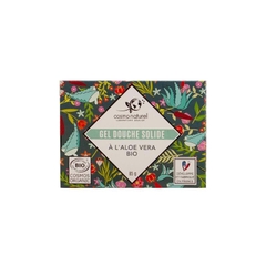 Gel Tắm Hữu Cơ Dạng Bánh Lô Hội Cosmo Naturel Gravier 85g