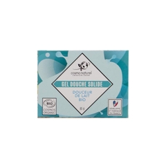 Gel Tắm Hữu Cơ Dạng Bánh Sữa Cosmo Naturel Gravier 85g