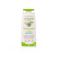 Gel Tắm Gội Hữu Cơ Cho Bé Dermo Cleansing Alphanova 200ml