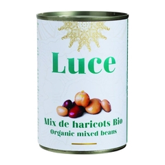 Hỗn Hợp Đậu Hữu Cơ Đóng Hộp LUCE 400g
