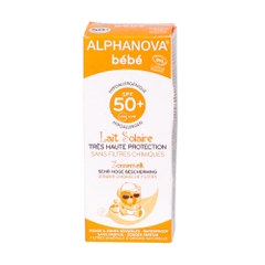 Kem Chống Nắng Hữu Cơ Cho Bé SPF50 Alphanova BeBe 50g