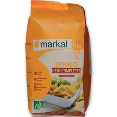 Mì Xoắn Bán Lứt Hữu Cơ Markal 500g
