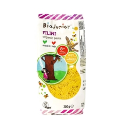 Mì Ăn Dặm Hữu Cơ Cho Bé Dạng Sợi Bio Junior 200g (Từ 8 tháng tuổi)