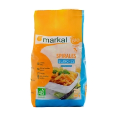 Mì Xoắn Trắng Hữu Cơ Markal 500g