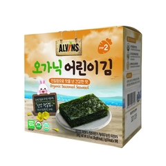 Rong Biển Hữu Cơ Ăn Liền Cho Bé Alvins 20g