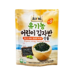 Rong Biển Rắc Cơm Hữu Cơ Vị Rau Củ Alvins 21g
