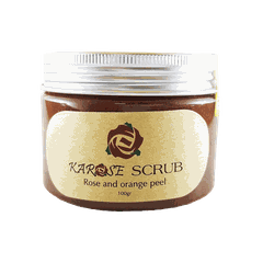 Rửa Mặt Tẩy Da Chết Hoa Hồng Karose Face Scrub 100g