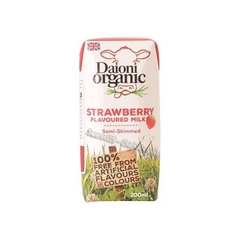 Sữa Tươi Hữu Cơ Vị Dâu Daioni 200ml