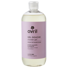 Sữa Tắm Hữu Cơ Cam Và Oải Hương Avril 500m