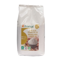 Bột Mì Nguyên Cám Hữu Cơ T150 Markal 1kg