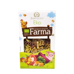 Mì Nui Rau Củ Hữu Cơ Cho Bé Hình Động Vật Bartolini 250g