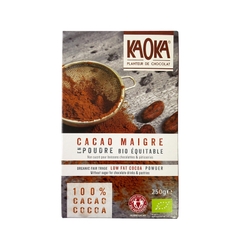 Bột Ca Cao Nguyên Chất Hữu Cơ Tách Béo Kaoka 250g