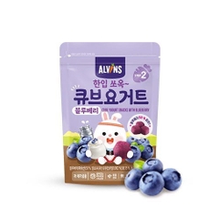 Sữa Chua Khô Sấy Lạnh Cho Bé Vị Việt Quất Alvins 16g
