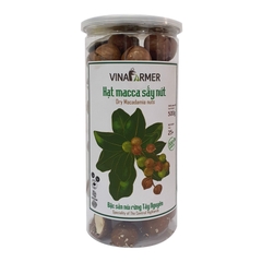 Hạt Macca Sấy Nứt Vinafarmer 500g