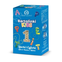 Mì Nui Cho Bé Hình Chữ Cái Và Số Bartolini 250g