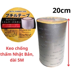 CUỘN BĂNG KEO CHỐNG THẤM XỊN SIZE 20cm x 5 Mét (4)