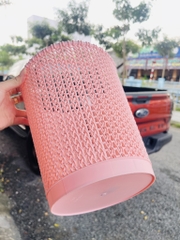 Thùng Rác size 25x20cm nhựa đan mây Văn Phòng Nhựa (4)
