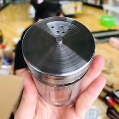 Lọ Đựng Tiêu / Tăm Inox 100ml (1)