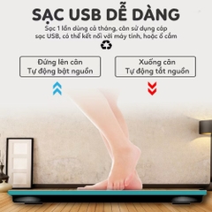 Cân Sức Khoẻ Điện Tử Dùng Pin Sạc (12)