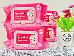 KHĂN ƯỚT GUMI CHO BÉ 100 TỜ CHÍNH HÃNG (2)