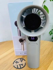 Quạt Tích Điện Cầm Tay M11 Có Led Hiển Thị % CẤP TỐC (10)