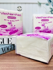 KHĂN GIẤY VUÔNG VIETNAMNET 100 TỜ (thùng 30bit)