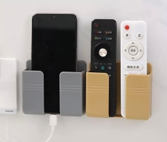 Khay Dán Tường Đựng Remote Điện Thoại Sạc Pin (1)