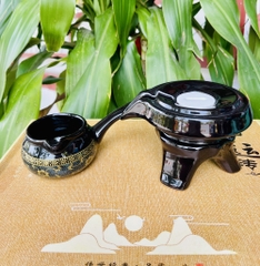 BỘ ẤM TRÀ CỐI XAY ĐẠI GIA FULL HỘP XỊN (14) '