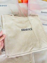TÚI CỐI MERCI SIZE TO MÀU NÂU (3)