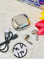 TAI NGHE BLUETOOTH REMAX W35 COZYBUDS KIỂU DÁNG AIRPODS V5 30MAH/300MAH CHÍNH HÃNG (24)